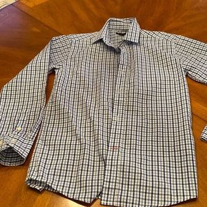 Tommy Hilfiger boys dress shirt - plaid. Size 12